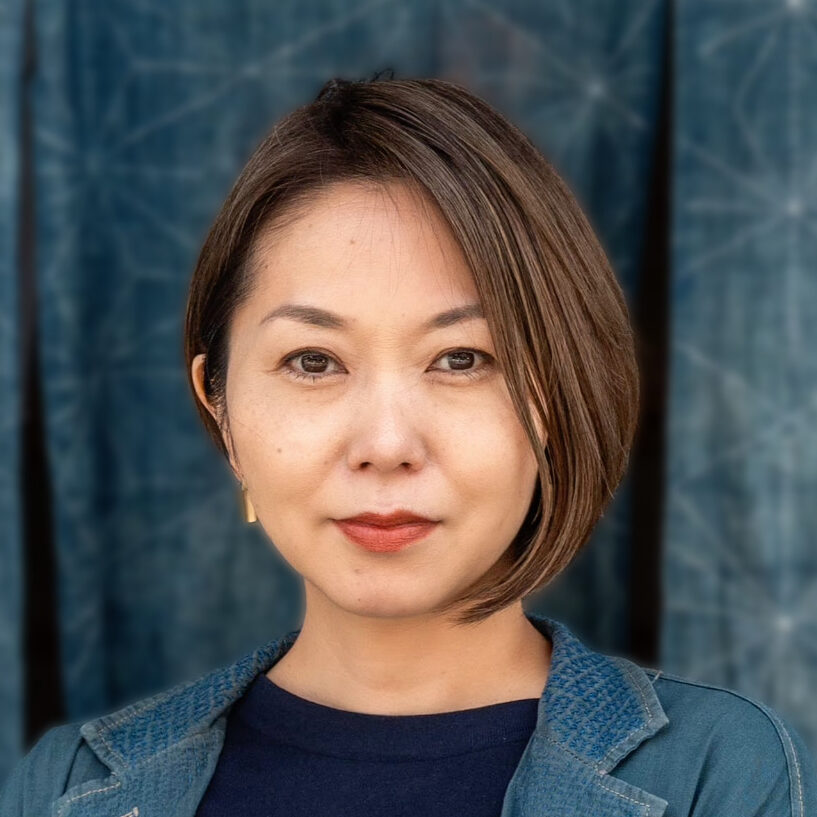 Portrait of Kazue Yoshikawa, founder of SASHIKO.LAB
